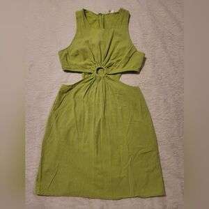 Elegant Green Women's Dress